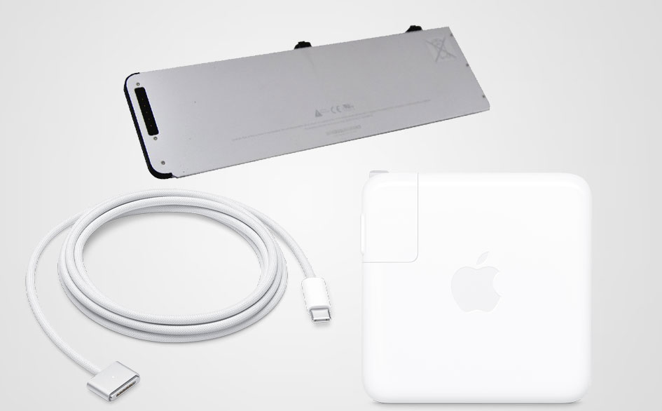 apple laptop adapter and battery service